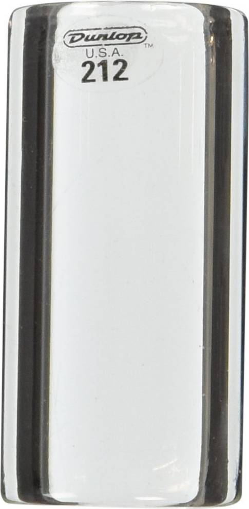 Heavy Pyrex Glass Slide Short Small Single