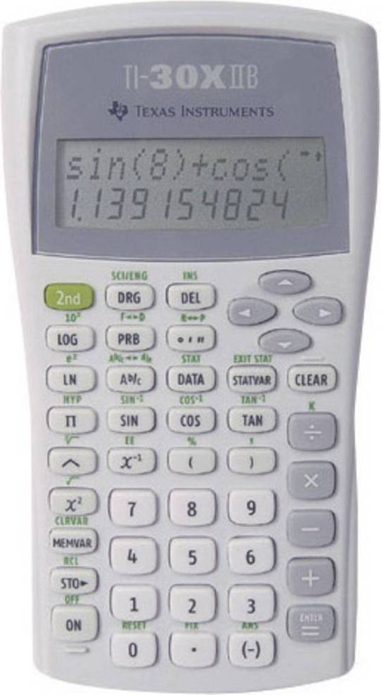 Texas lommeregner Texas Instruments TI-30X IIB