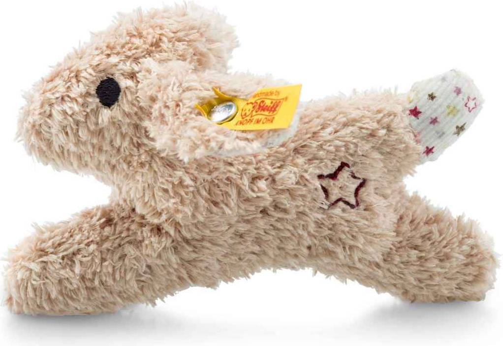 Steiff Mini Rabbit with Rustling Foil & Rattle 11cm