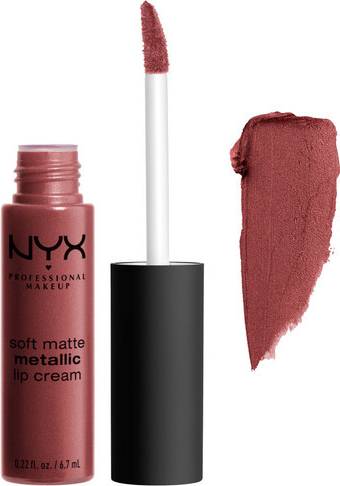 NYX Soft Matte Metallic Lip Cream Rome