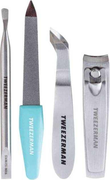 Manikyr och pedikyrset Tweezerman Mini Nail Rescue Kit 4-pack