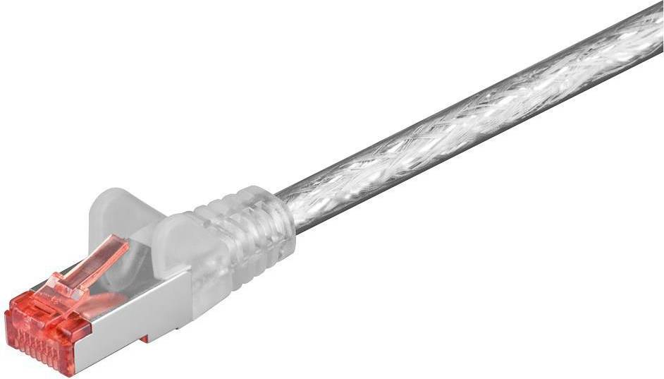 MicroConnect Transparent RJ45-RJ45 S/FTP Cat6 0.2m
