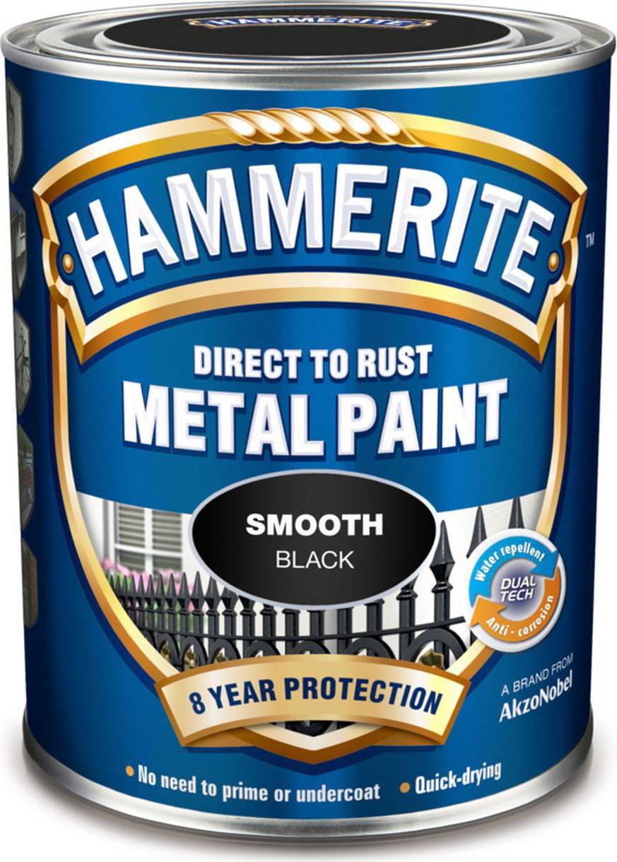 Hammerite Direct to Rust Smooth Effect