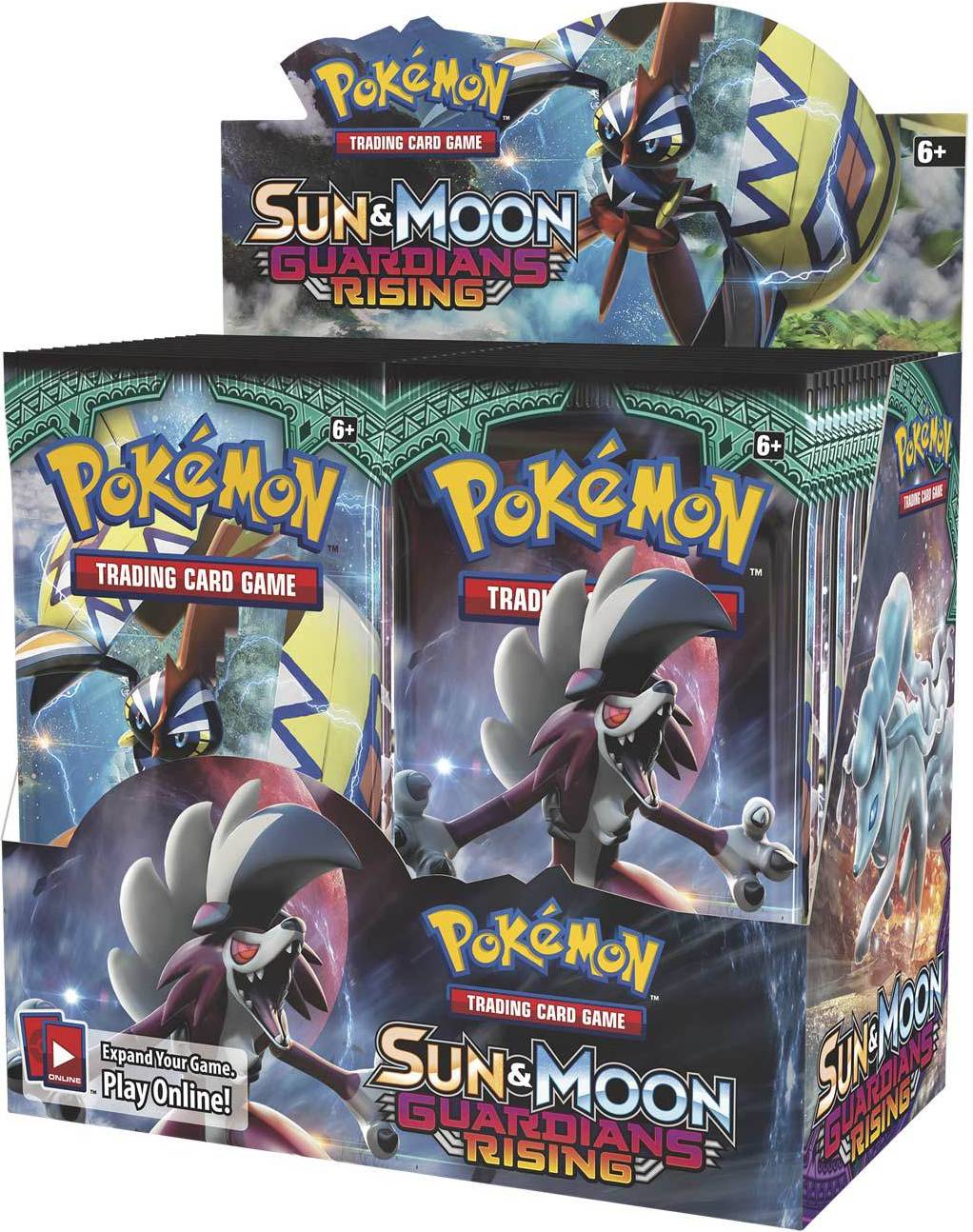 Pokemon booster box Pokémon Sun & Moon Guardians Rising Booster Box