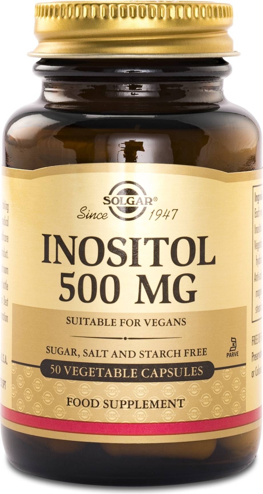 Inositol Solgar Inositol 500mg 50 Stk.