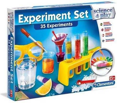 Clementoni Science & Play Experiment Set 35 Experiments