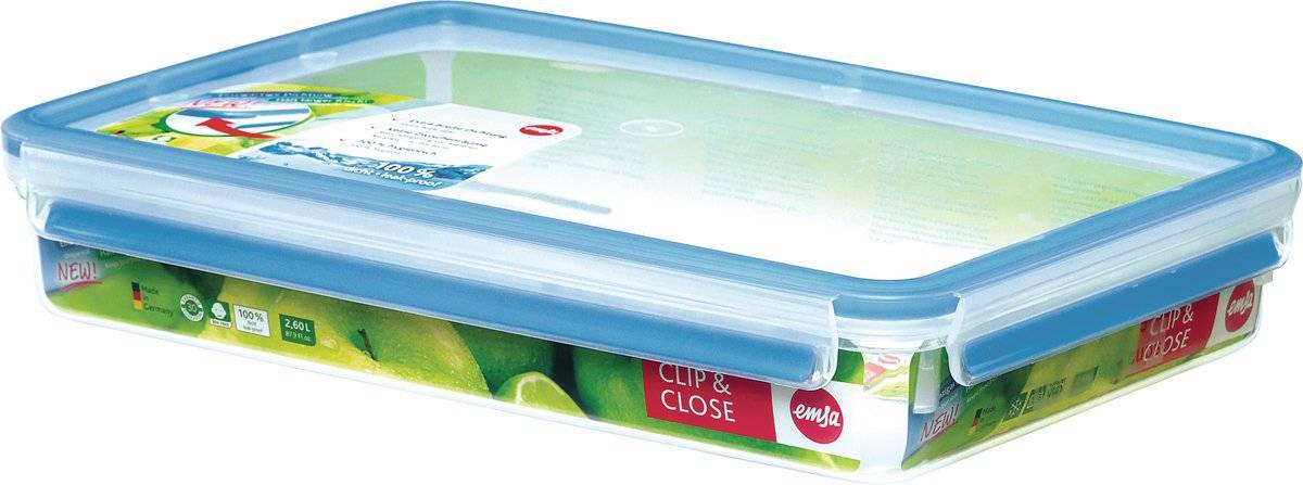 EMSA Clip & Close Kitchen Container 2.6L