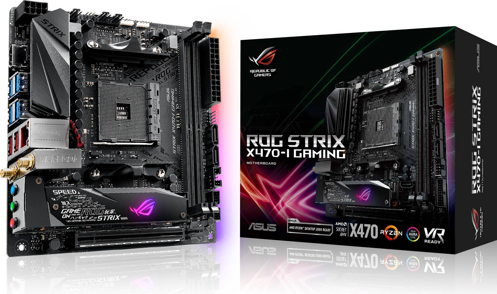 ASUS ROG STRIX X470-I GAMING