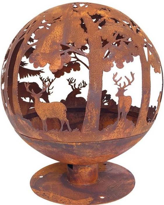 Esschert Design Laser Cut Firpit