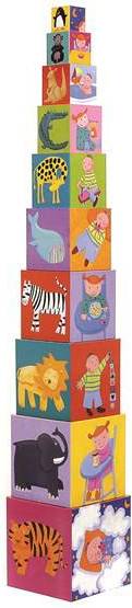 Stack Blocks Reb Ladder