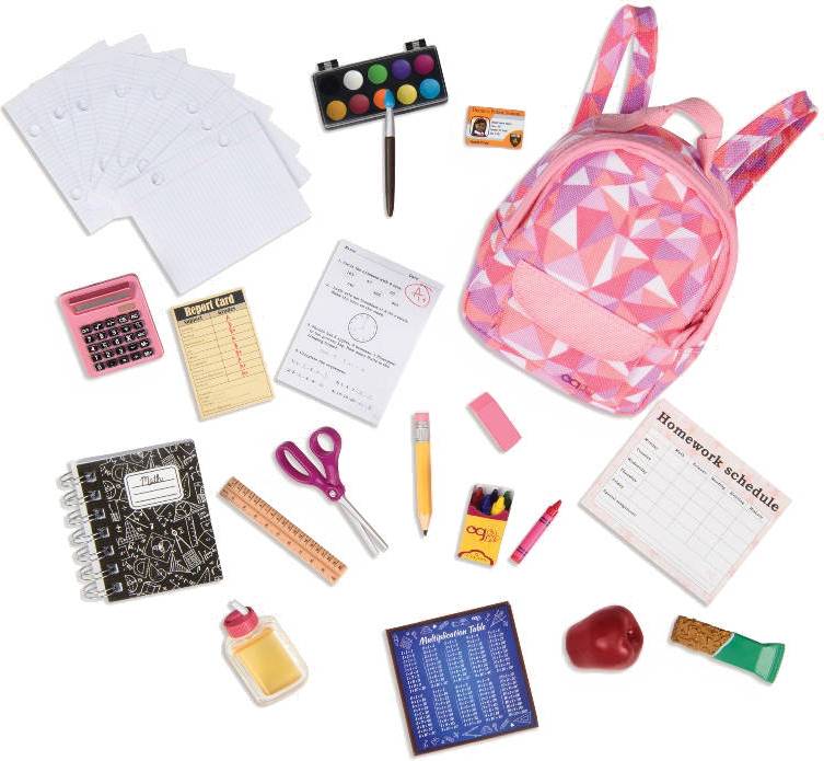 Our Generation Off To School Accessory OG Set