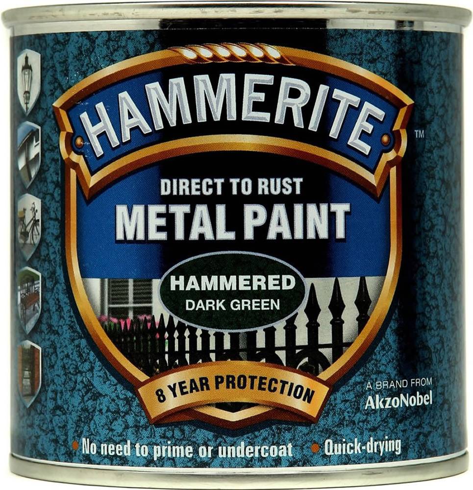 Direct to Rust Hammered Effect
