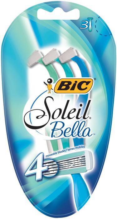 Soleil Bella Disposable Razor 3-pack