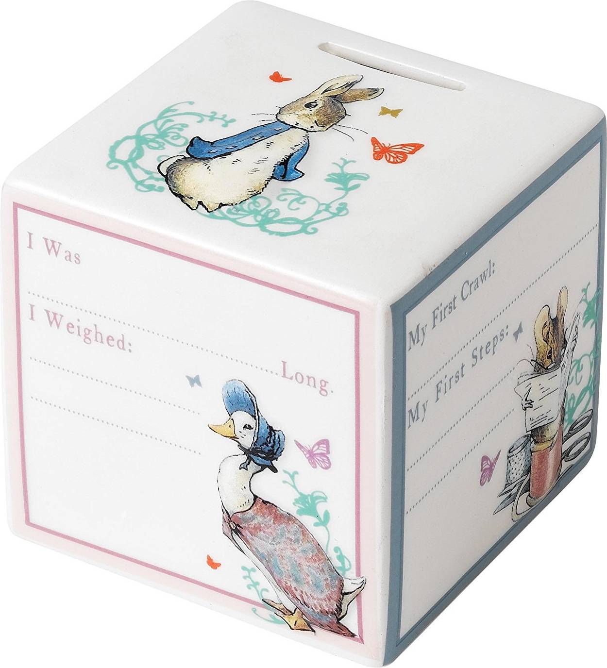Beatrix Potter Peter Rabbit Baby Money Bank