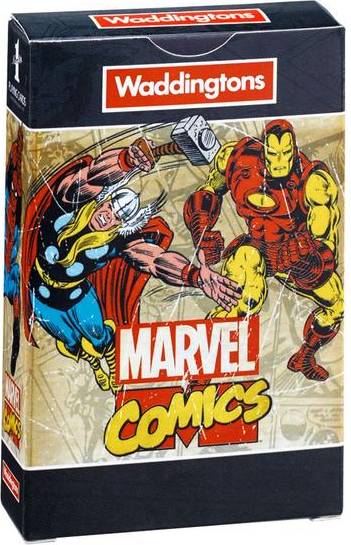 Waddingtons playing cards Waddingtons Marvel Retro Comics Playing Cards
