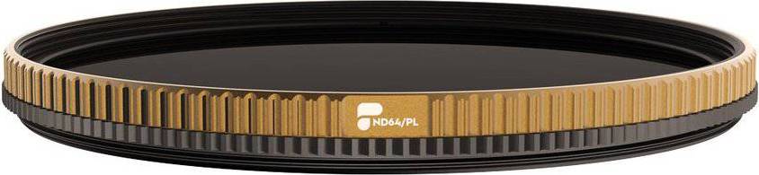 QuartzLine 77mm ND64 Polarizing Filter