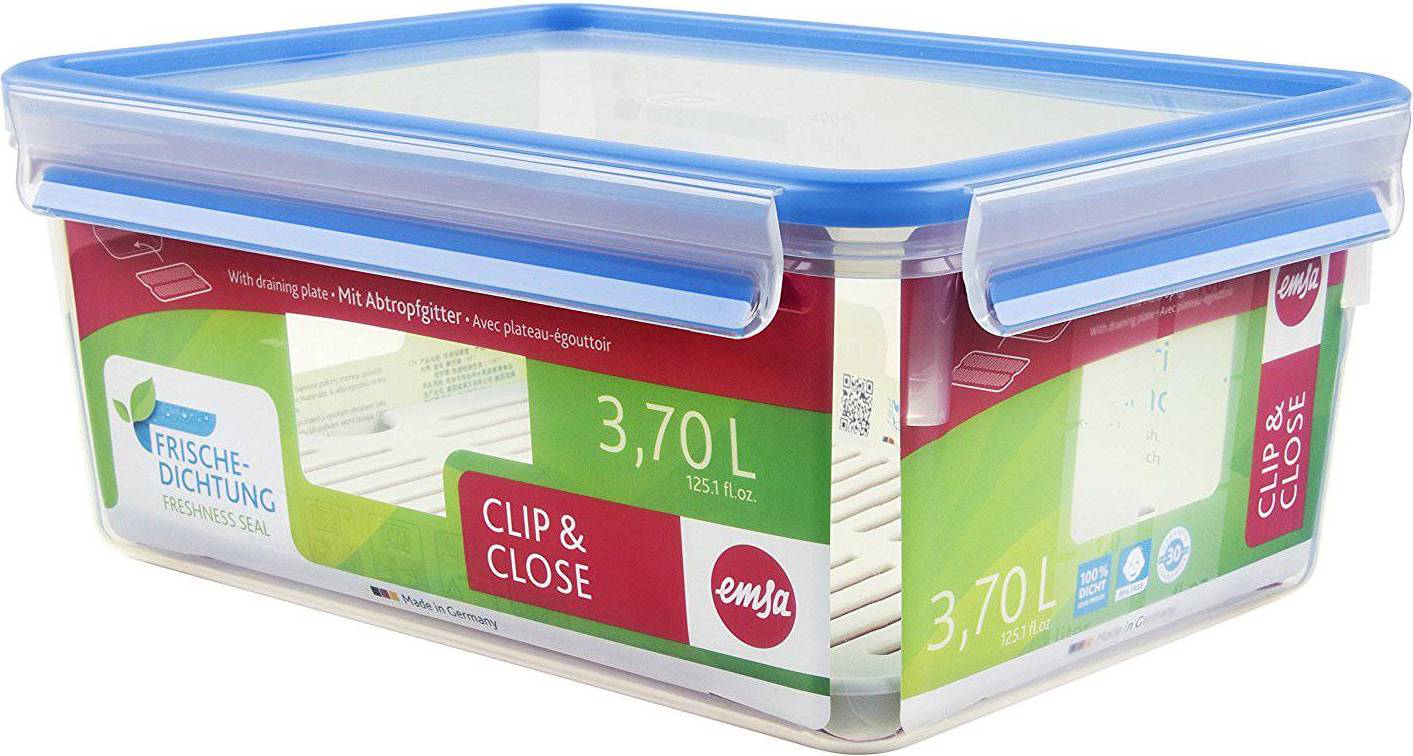 EMSA Clip & Close Kitchen Container 3.7L