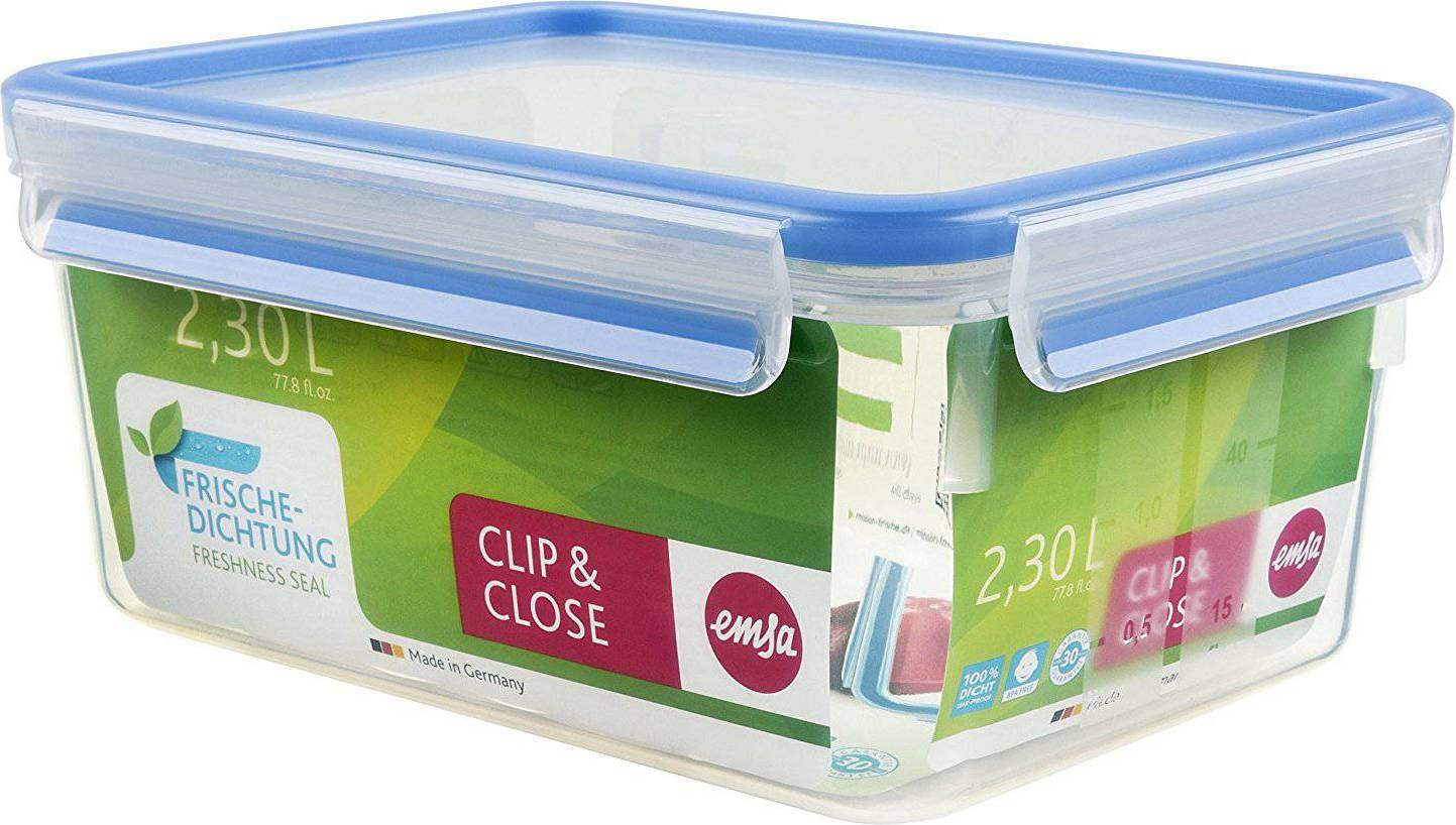 EMSA Clip & Close Kitchen Container 2.3L