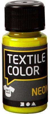 Textile Color Paint Neon Yellow 50ml