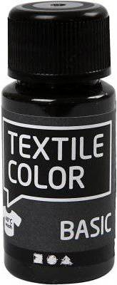 Textile Color Paint Basic Black 50ml