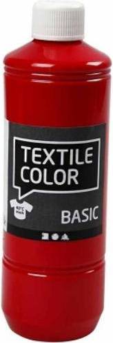 Textile Color Paint Basic Red 500ml