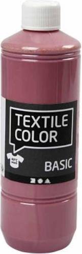 Textile Color Paint Basic Dark Rose 500ml