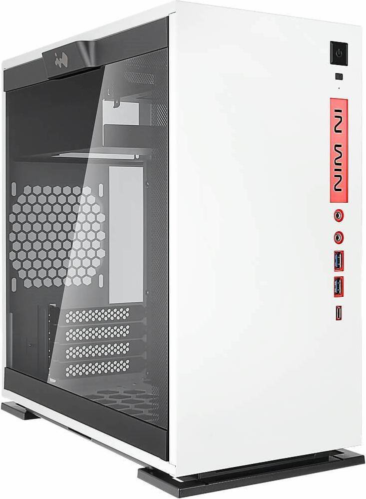 Micro atx case In Win Computer Case Mini Tower 301C White