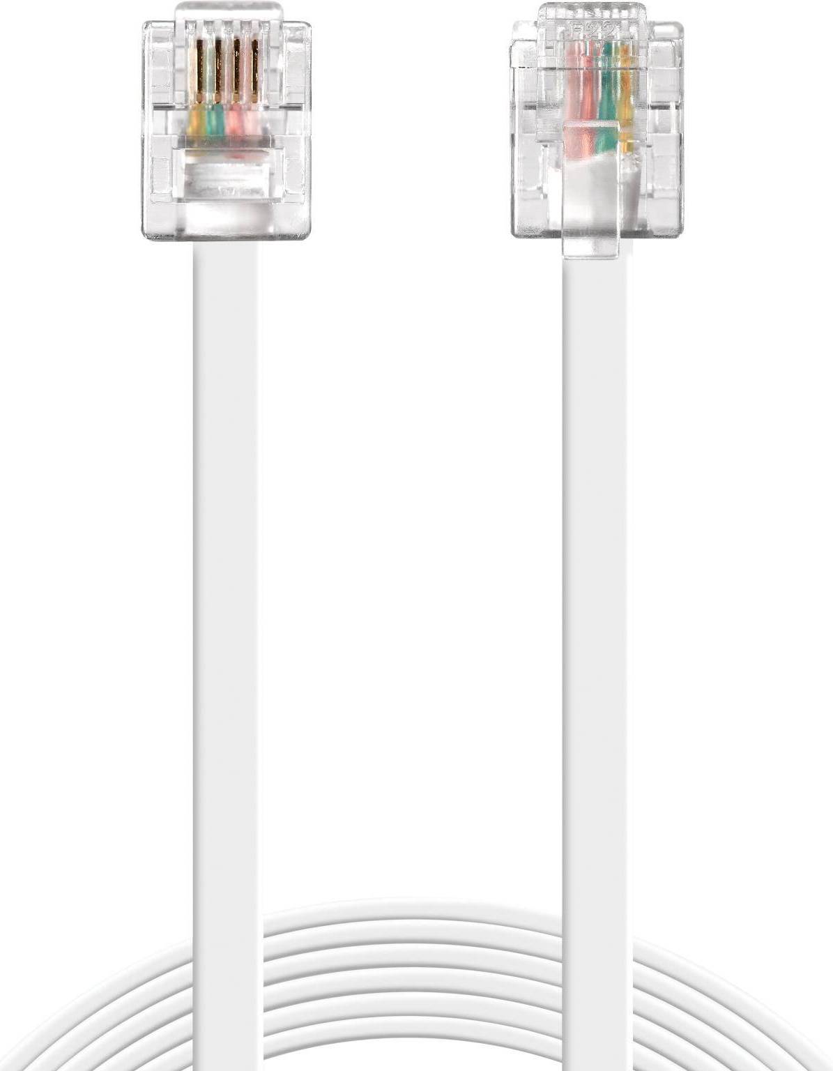 Sandberg Telephone RJ11 - RJ11 5m