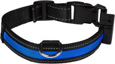 Light Collar Recargable M - Azul