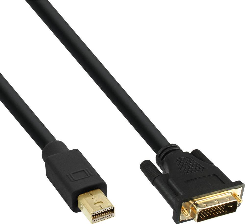 InLine Gold DVI-D - DisplayPort Mini 2m
