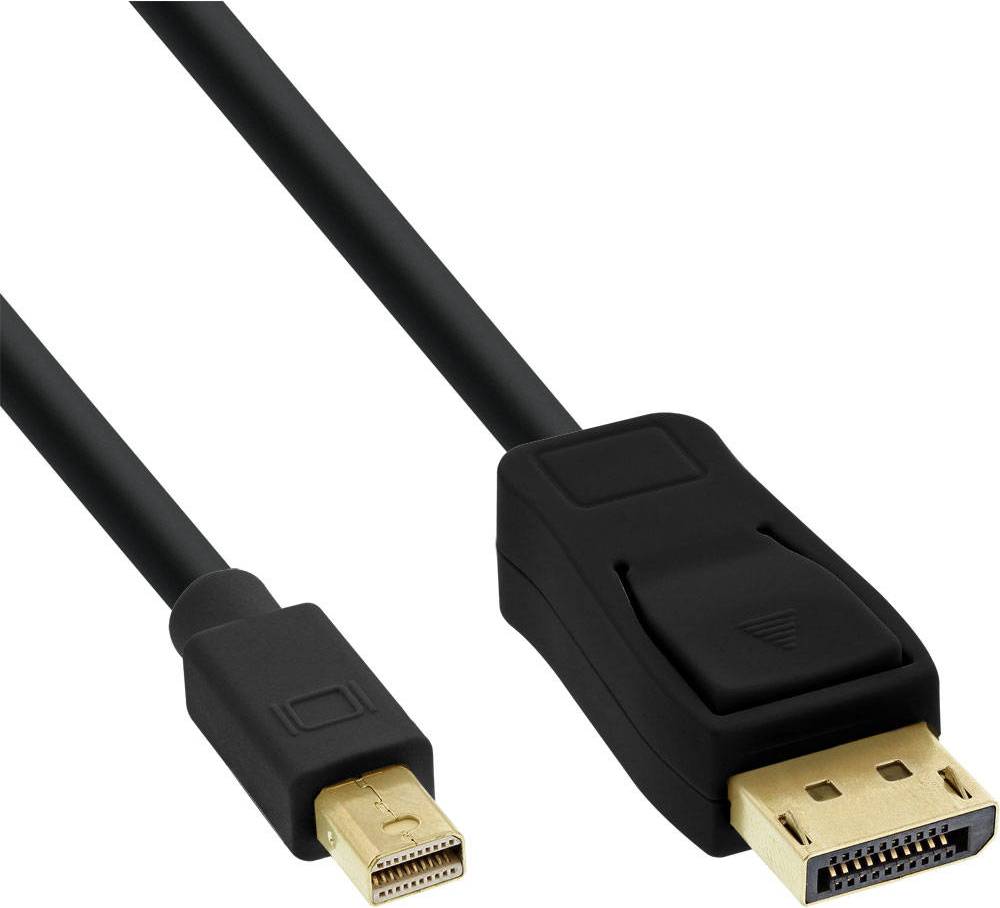 InLine Gold DisplayPort - Mini DisplayPort 0.3m