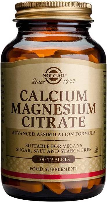 Solgar magnesium Solgar Calcium Magnesium Citrate 100 Stk.