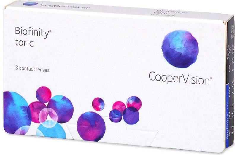 CooperVision Biofinity Toric 3-pack