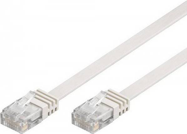 Goobay Flat RJ45-RJ45 U/UTP Cat5e 10m