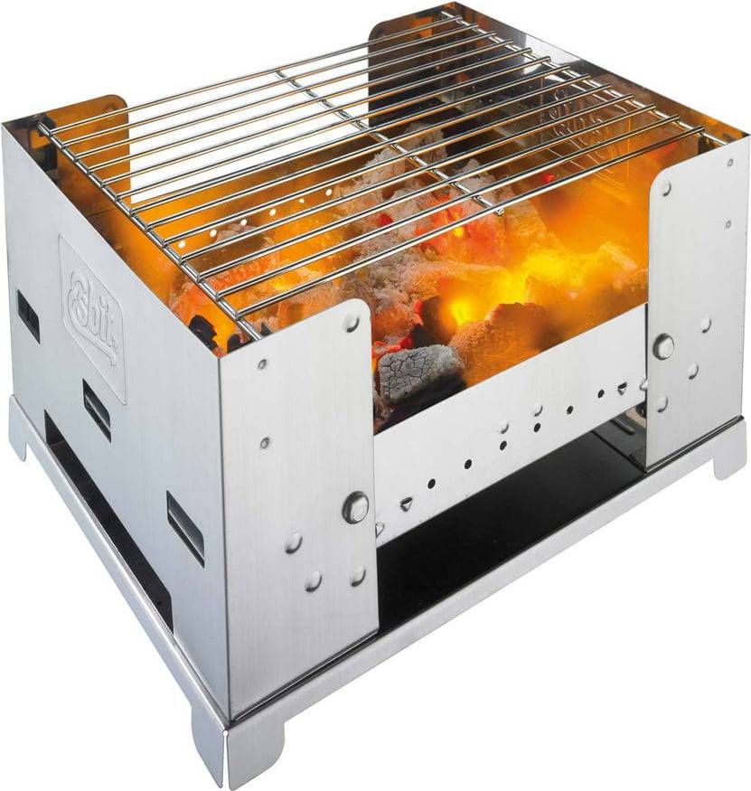 Opvouwbare BBQ RVS