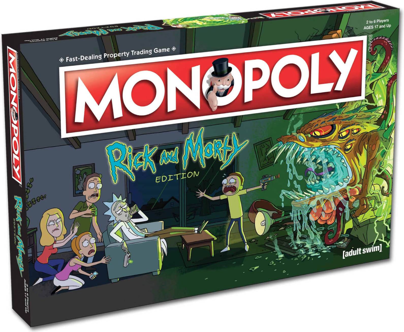 USAopoly Monopoly: Ricky & Morty