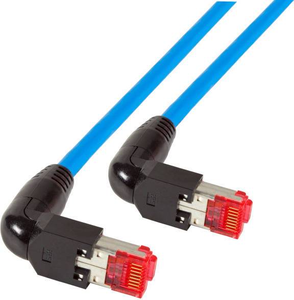 EFB Elektronik Angle 90° RJ45-RJ45 S/FTP Cat6a 2m