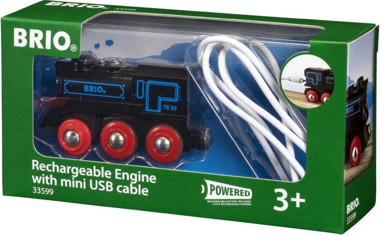 BRIO Rechargeable Engine with Mini USB Cable 33599