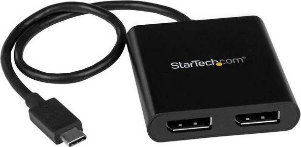 StarTech Multi-Monitor USB-C-2DisplayPort M-F Adapter
