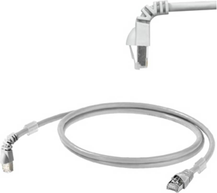 Angled 270° RJ45-RJ45 S/FTP Cat6a