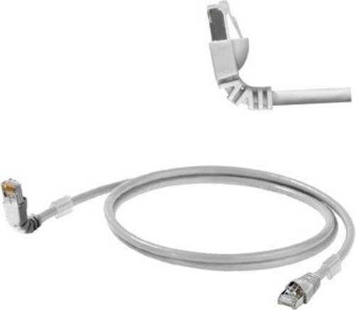 Angled 90° RJ45-RJ45 S/FTP Cat6a