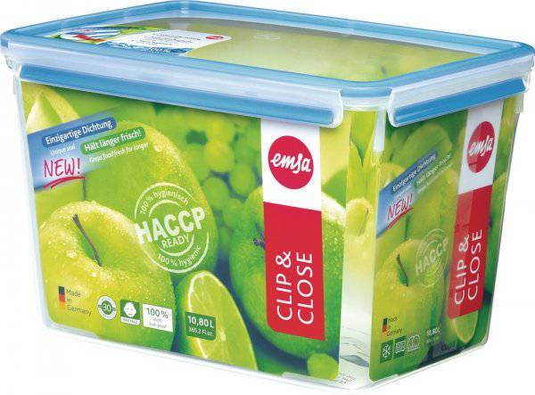 EMSA Clip & Close Kitchen Container 10.8L