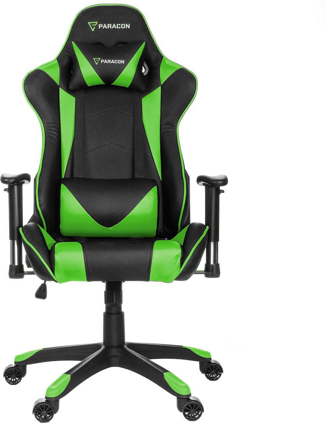 Paracon Knight Gaming Stol - Sort/Grøn
