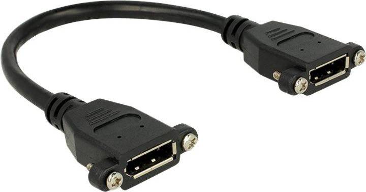 DeLock DisplayPort - DisplayPort 1.2 F-F 0.2m
