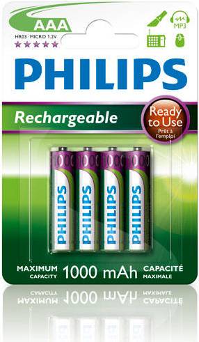 Philips R03B4RTU10/10 Compatible 4-pack