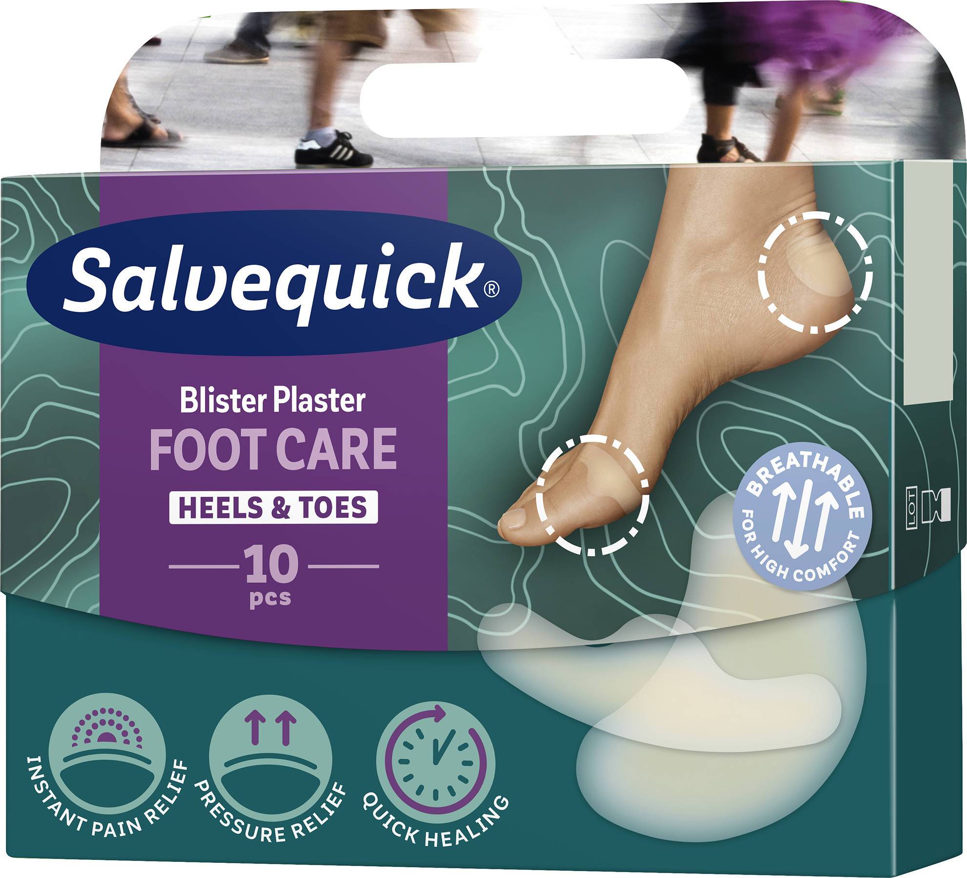 Vabelplaster Salvequick Vabelplaster Mix 10 stk.