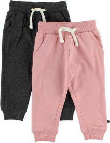 Pantaloni Antracite Rosa