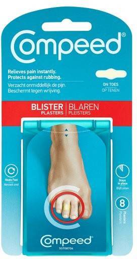Vabelplaster Compeed Vabelplaster til Tæer 8 stk.