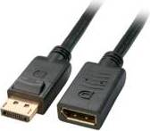 MicroConnect DisplayPort-DisplayPort M-F 2m