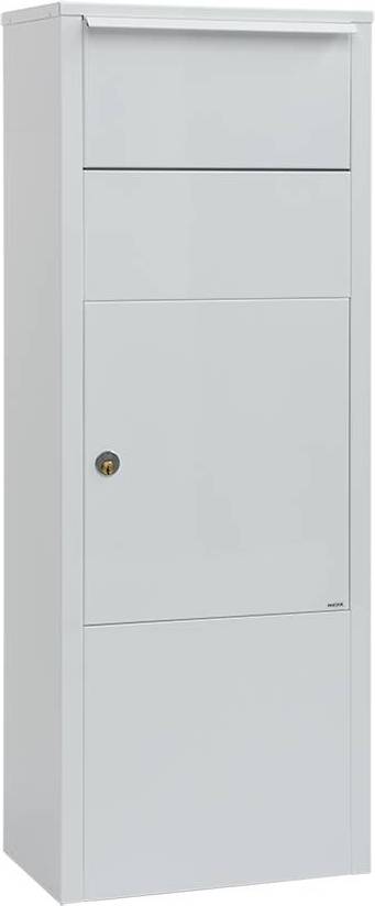 MEFA Hazel Parcel Box 477 Ruko Lock - White
